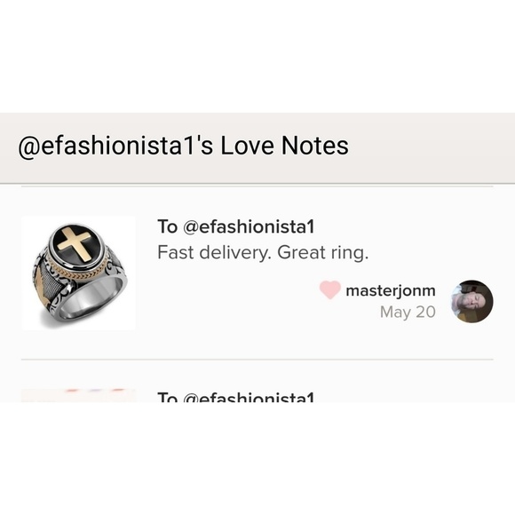 Holy Cross Christian Prayer Ring Hand of‎ God Jesus - Picture 6 of 6